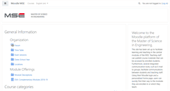 Desktop Screenshot of moodle.msengineering.ch